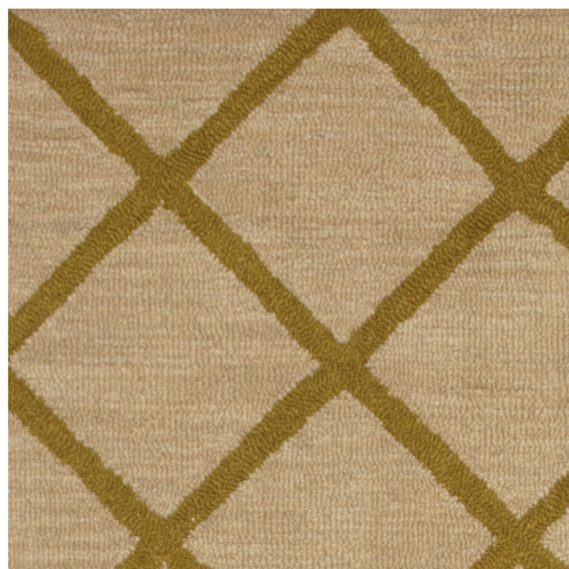 Wool Geometric Indoor Rug