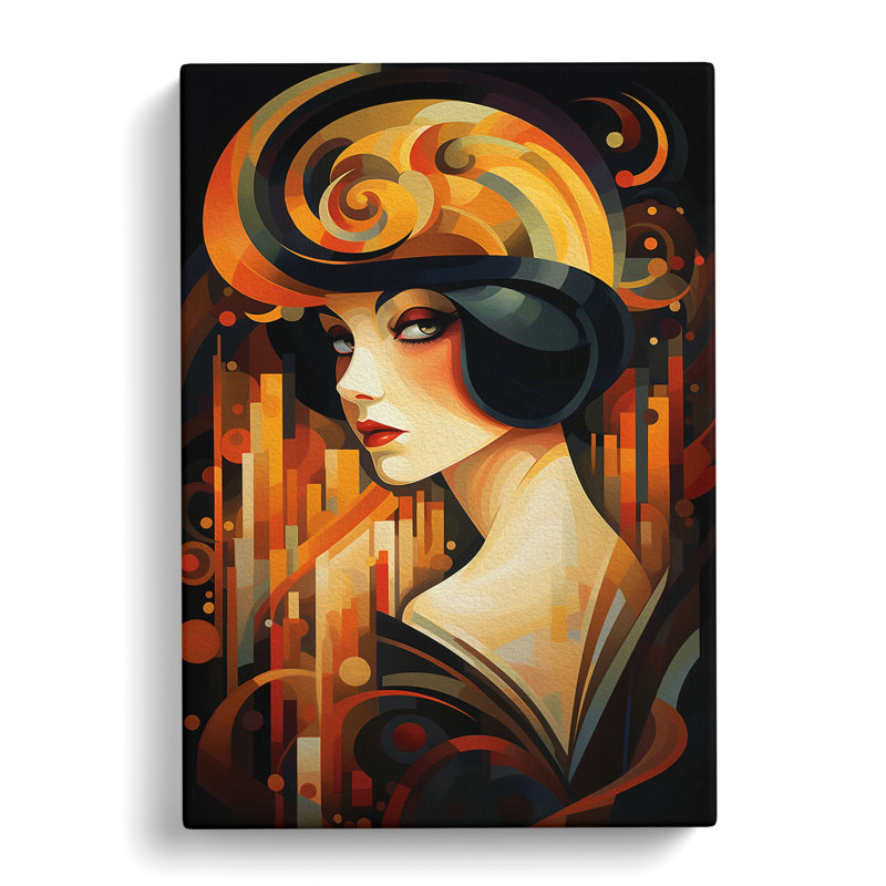 Modern Wall Art - Wrapped Canvas, 50cm H x 35cm W x 3cm D