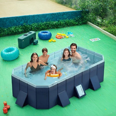 Outdoor PVC Inflatable Folding Pool