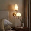 Appliques murales modernes avec abat-jour en verre
