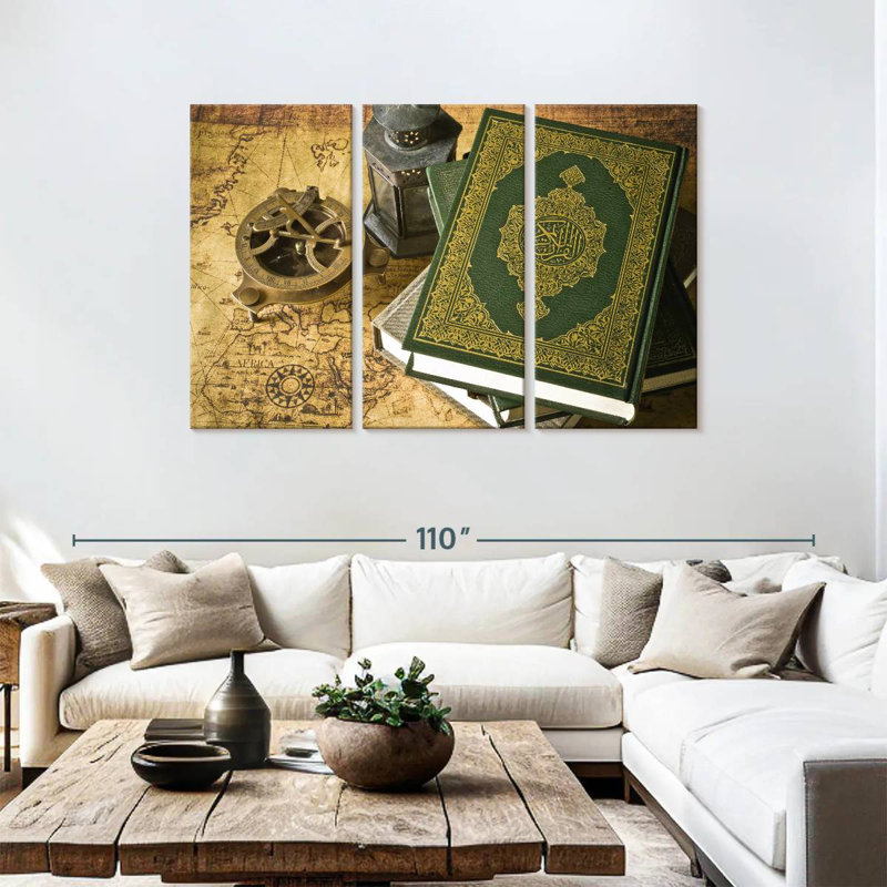 Adella Universal Islam, 48" H x 74" W