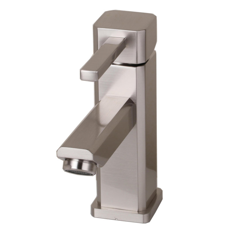 Bathroom Faucet with Drain Assembly, Brushed Nickel