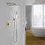 Système de douche complet à double fonction avec valve brute-73058638