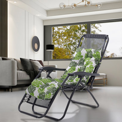 Tropical Banana Leaf Beach Lounger Cushion