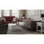 Causeuse convertible avec rangement en microfibre de polyuréthane Primenest Collection Nimbusflow