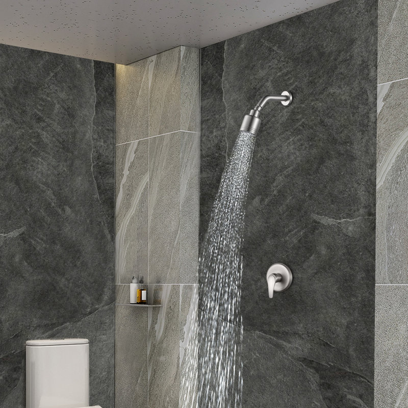 Bathroom Tub Spout, Brushed Nickel, Yes