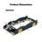 Twin Size Race Car-Shaped Platform Bed-173836764-173836765