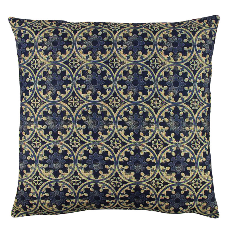 Camarena Geometric Square Cushion