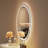 Round LED Bathroom Mirror, Anti-Fog, 3 Colors and Dimmable Light-1068614926