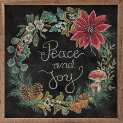 " Christmas Chalk III Peace By Mary Urban "