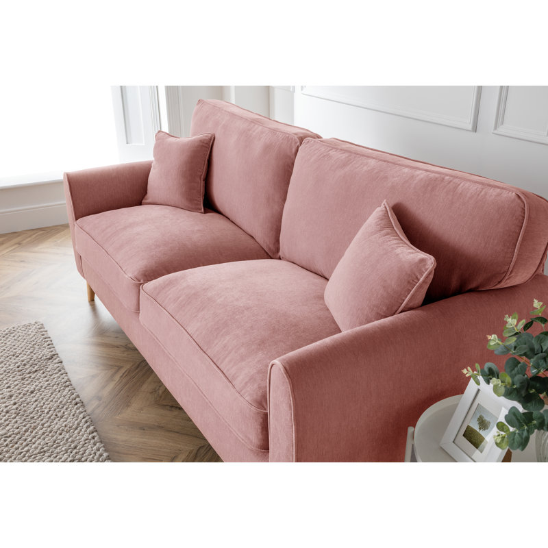 Fontinella 3 Seater Sofa, Plum
