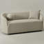 68" Wide Modern Boucle Upholstered Loveseat Sofa-895998103