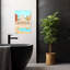 Rome abstraite palmier contemporain, paysage, impression d'art mural-146176824