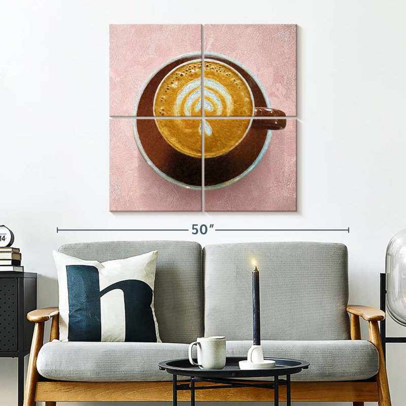 Yarlin Hot Cappuccino Coffee, 32" H x 32" W