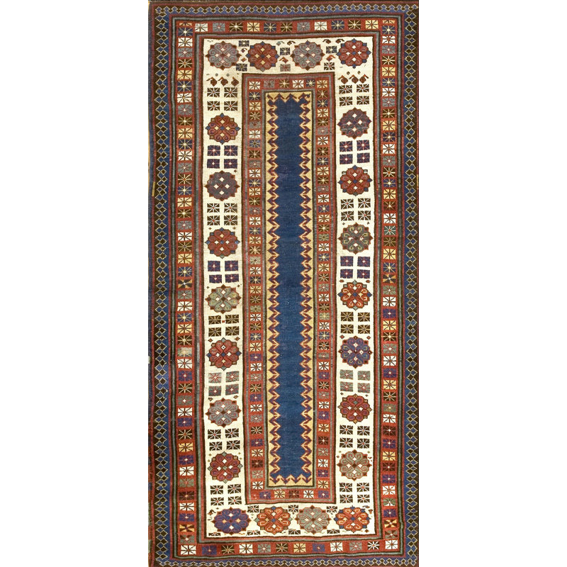 Tapis noué antique Kazak