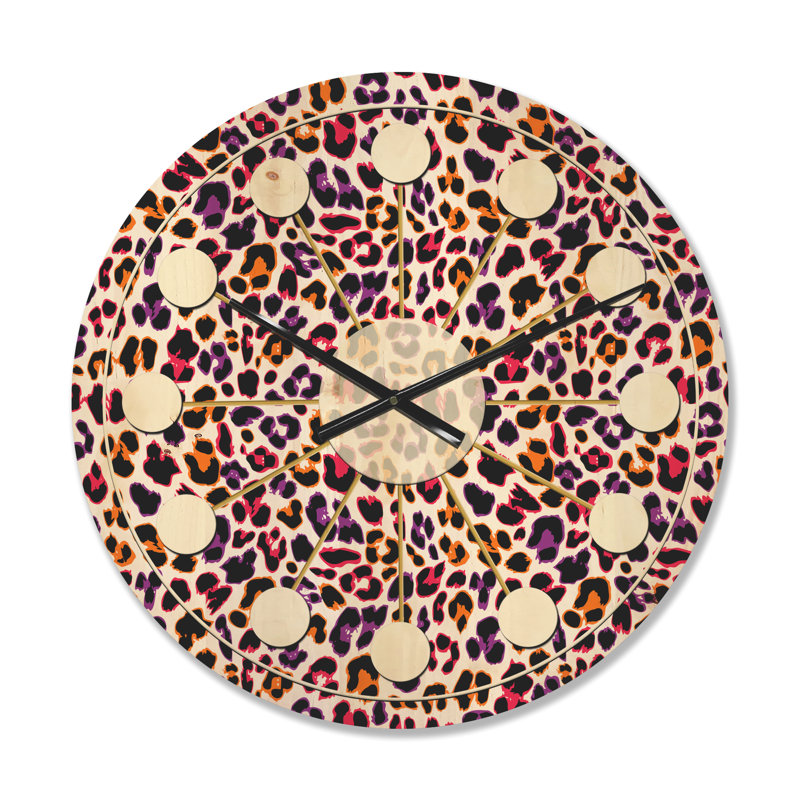 Horloge murale Leopard, Moyenne