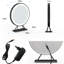 Bonfiglio Aluminium Round Mirror