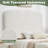 Gerhart Luxlury Arch 63.2" High Headboard Hydraulic Lift Up Storage Upholstered Platform Bed,White,King-125527986