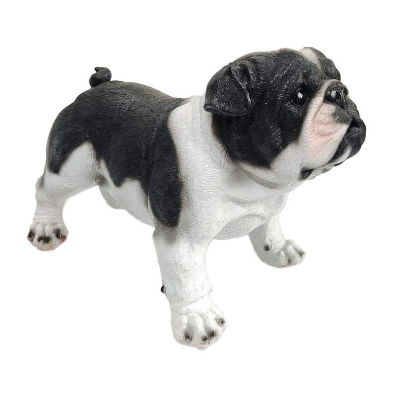 Statue bouledogue
