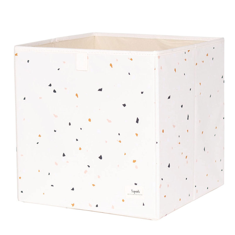 Cube en tissu, Crème