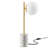 Logic Terrazzo Table Lamp In White