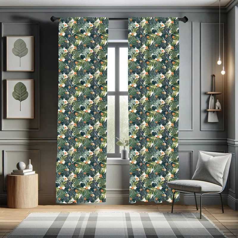 Room Darkening Sliding Panel Pair, 28" x 95"