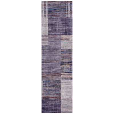 Machine Washable Indoor/Outdoor Jacinto ACN2149 Geometric Rug