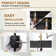 CASAINC 1.8 GPM Single-Handle Pull-Down Kitchen Faucet Single Hole with Deck Plate