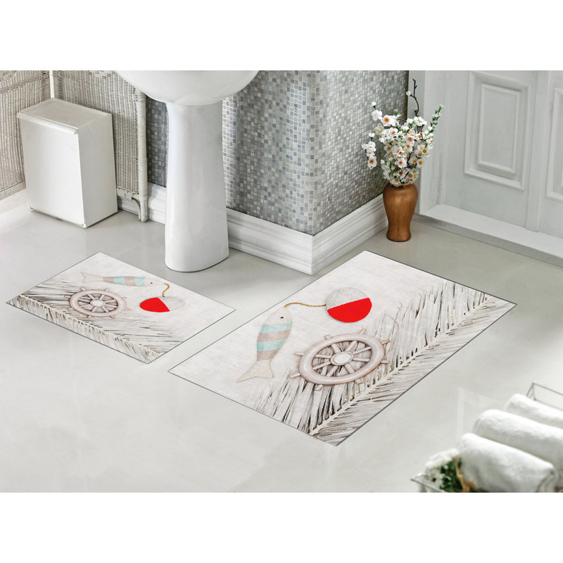 Ensemble de tapis de bain 2 pièces Dimitrin