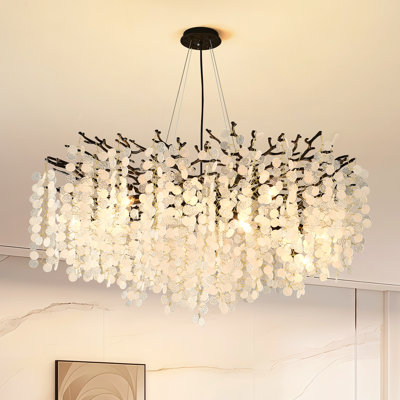 Large Tree Branch Chandelier Modern Chandelier, Crystal Chandelier Hanging Luxury Chandelier Large Raindrop Chandelier, Chandelier Light Fixture For D