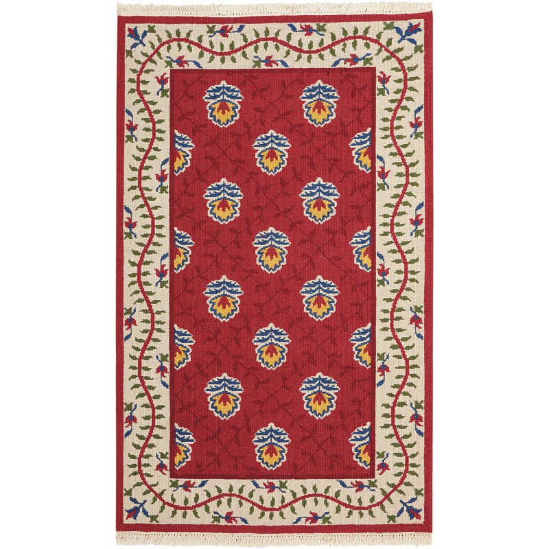 Cacho Wool Oriental Indoor Rug, Rectangle 3' x 5'