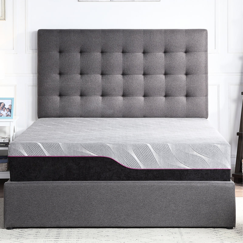 Très grand matelas respirant de 11 pouces - minimise et dégage des odeurs pour un sommeil propre, la mousse offre un confort de soutien supplémentaire