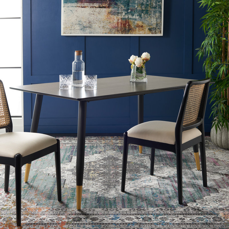 Fikrie Solid Wood Base Dining Table