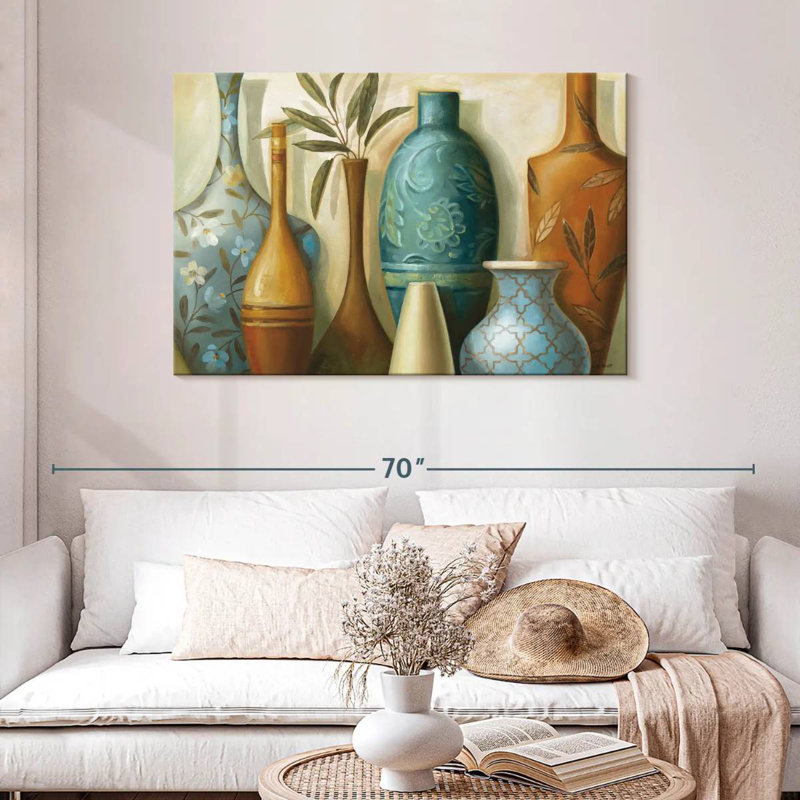 Senne Blue Morocco, 30" H x 45" W