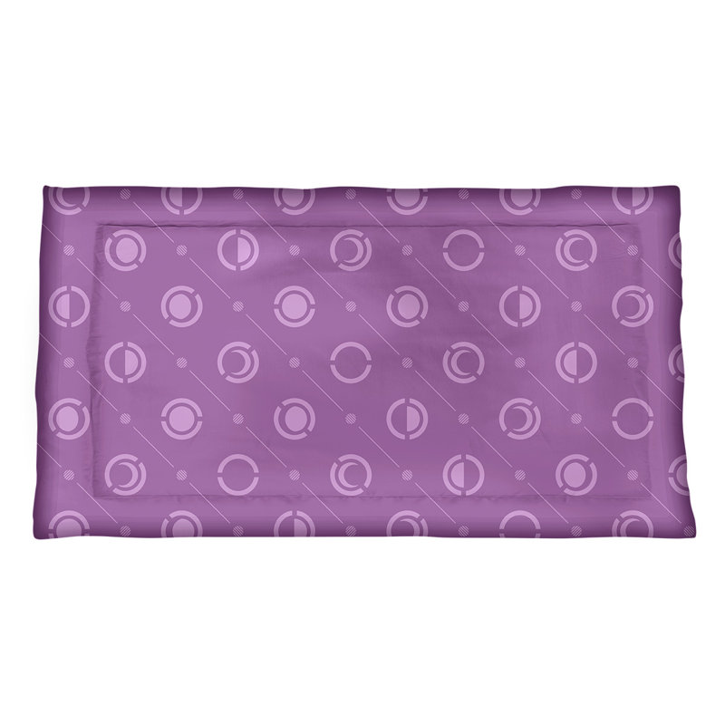 Taie décorative oreiller Classic Moon phases, Reine, Microfibre, Fleur