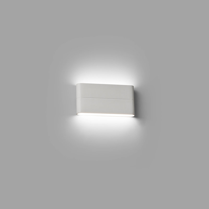 Jalonte Integrated LED Outdoor Flush Mount, White