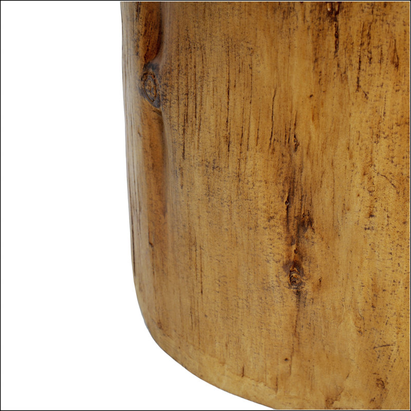 Table d'appoint 16,25 pouces MGO, table d'appoint en bois peint à la main pour une utilisation intérieure et extérieure, légère et durable