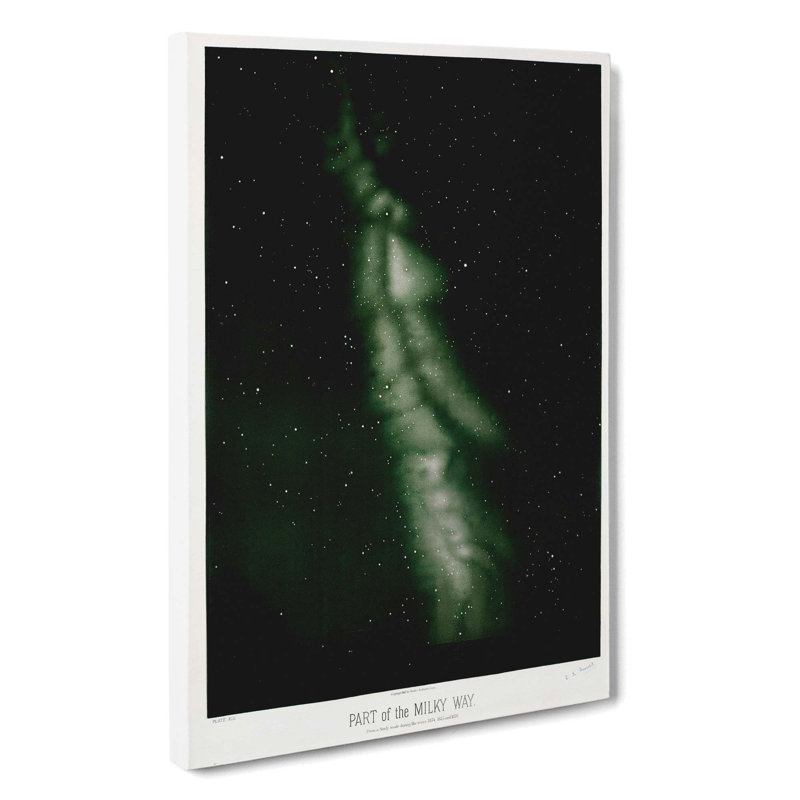 Part Of The Milky Way by E. L. Trouvelot - Wrapped Canvas, 50cm H x 35cm W x 3cm D