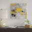 «Stone Gardens III Yellow» par Silvia Vassileva, impression sur toile tendue-31712450-73367044-73367045