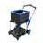 2-Tier Folding Cart  Multi Use Functional Collapsible carts  Shopping Trolley with Wheels  Shopping Cart with Storage Crate  Utility Cart for Groceries Warehouse Supermarket