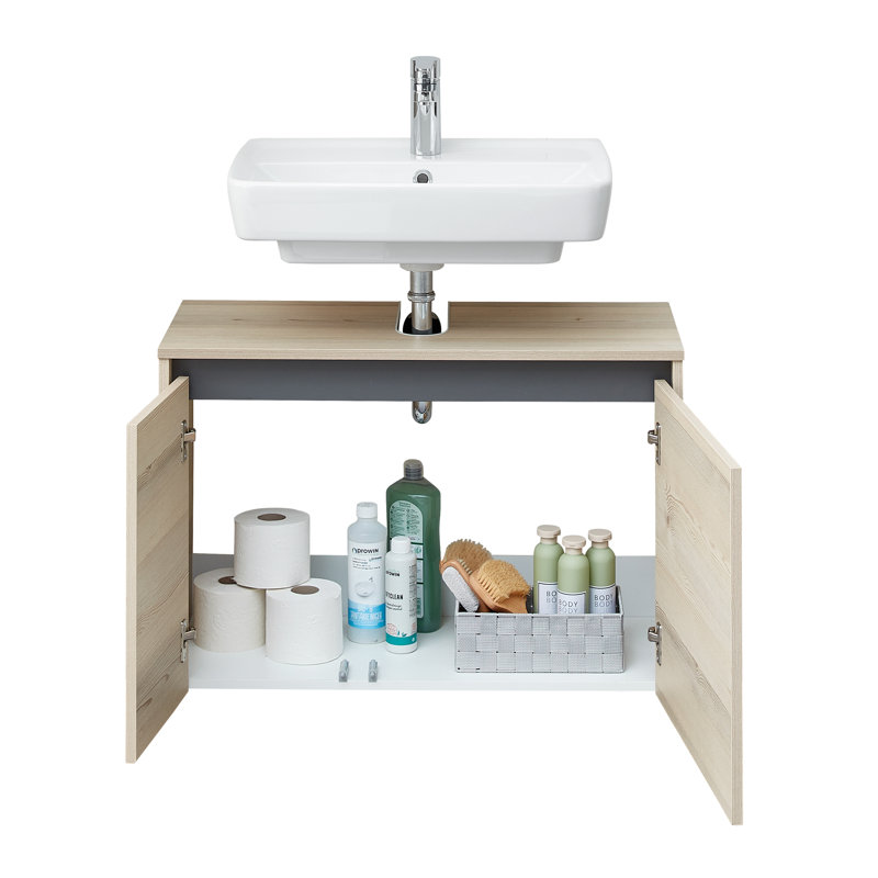 80cm Single Bathroom Vanity Base Only
