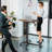 Adjustable Metal Base Standing Desk