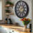 Espirit Black Iron Black Gear Clock