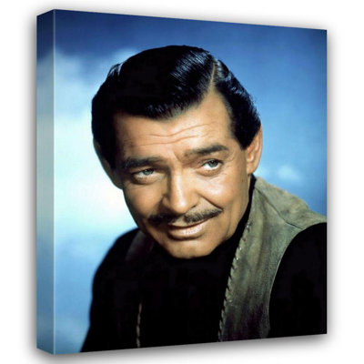 Art sur toile tendue avec galerie de photos Latitude Latitude® Hollywood: Clark Gable, The Tall Men