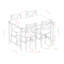 Armando 4 - Person Dining Set-1045739246