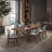 Extendable Dining Set with Upholstered Chairs-1522727869-1522727868