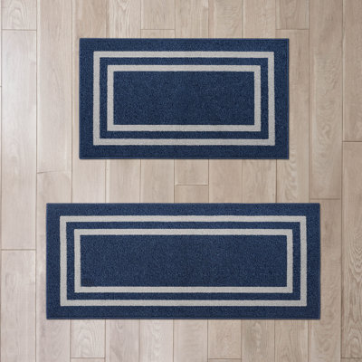 Jean Pierre Double Border All Loop Tufted Rugs