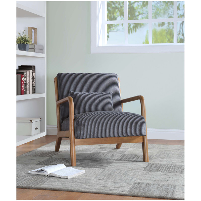 Chaise longue en bois, Gris