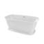 Baignoire autoportante en acrylique Ascend L 59 po x l 31-1 / 2 po x H 23-5 / 8 po Ascend-101073563
