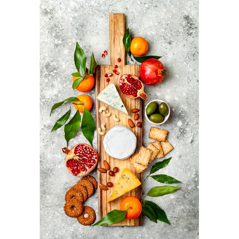 Snacks On Board - Wrapped Canvas Print, 122cm H x 81cm W x 3.8cm D